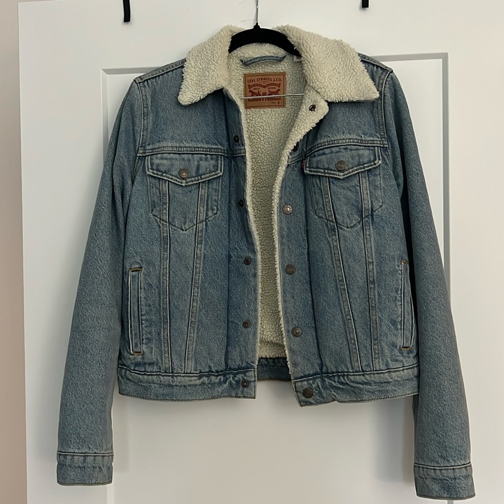 Levis Denim Sherpa
